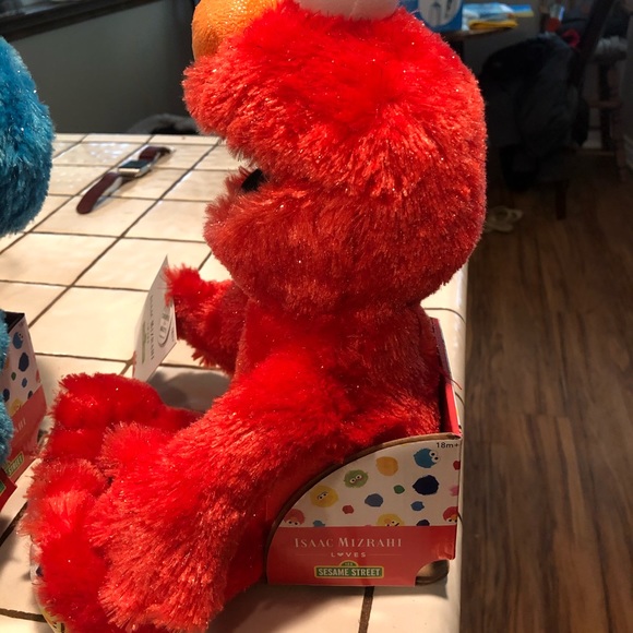 Elmo and Cookie Monster by Isaac Mizrahi! (NWT) - Picture 4 of 5